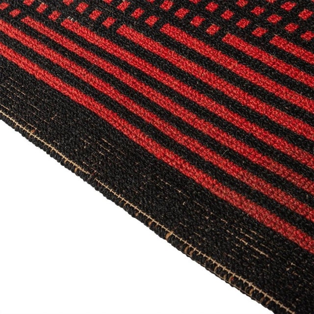 Woven Rug in the style of Antonín Kybal, 1960s For Sale - Image 6 of 9