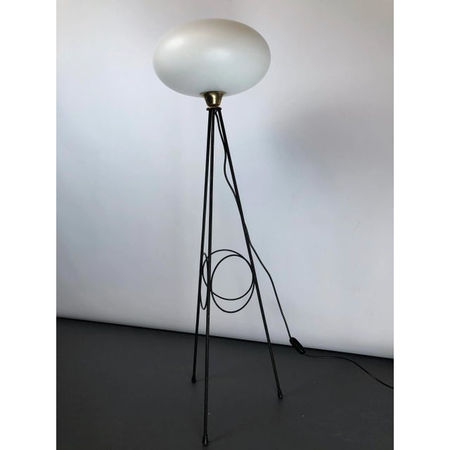 Mid-Century Modern Italian Brass Floor Lamp from Stilnovo, 1950s For Sale - Image 3 of 18