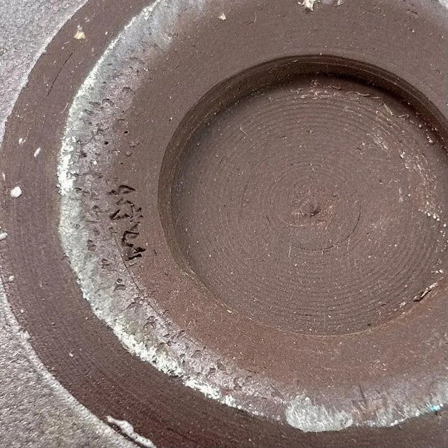 Large Studio Pottery Ceramic Ikebana Bowl, Japan, 1970s For Sale - Image 18 of 18