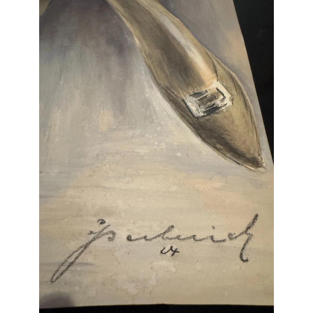 Modern Karl H. Berberich, Legs, Oil Painting on Canvas For Sale - Image 3 of 13