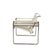 Bauhaus Wassily Chair in Cream Leather by Marcel Breuer for Knoll Inc. / Knoll International For Sale - Image 12 of 13