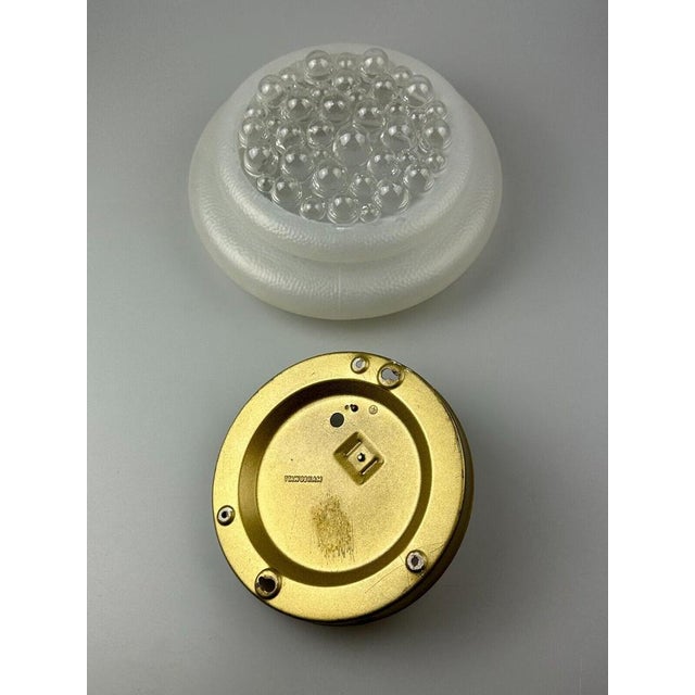 Mid-Century Modern Bubble Glass Ceiling or Wall Lamp, 1970s For Sale - Image 3 of 18