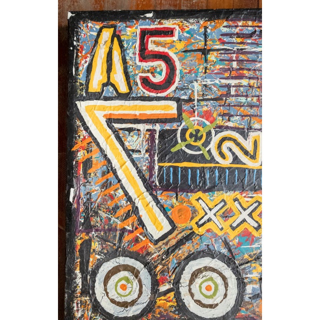 2009 Contemporary Modern Abstract Acrylic Painting by Eric Clavin For Sale In New York - Image 6 of 11