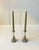 Metal Vintage Pewter Candlesticks by Arne Eskers for Just Andersen, 1950s, Set of 2 For Sale - Image 7 of 8