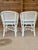 Pair of Vintage Coastal Whitecraft Rattan Side Chairs For Sale - Image 4 of 12