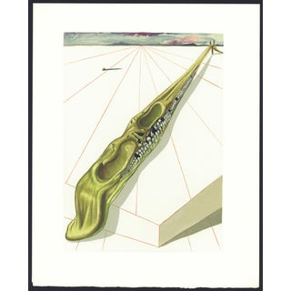1963 Dalí Divine Comedy Engraving Enfer Chant 14 Les Blasphémateurs (The Blasphermers) For Sale