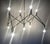 German Chandelier Light Structure with 9 Burning Points from Kinkeldey, 1960s For Sale - Image 13 of 14