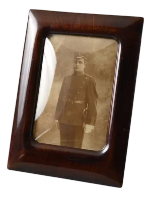 Convex Glass Picture Frame, 1900s