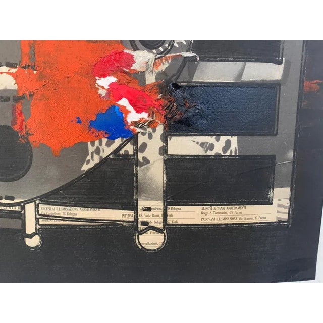 Kaleography and mixed media for this work by volpini Depicting a part of a mechanism for one of the many machines he...