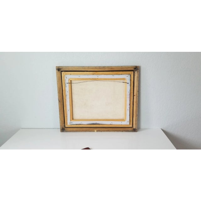 B Duggar Vintage Desert With Cactus Landscape Painting For Sale - Image 10 of 11