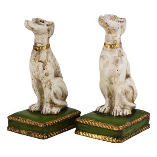 Vintage Greyhound Sculptures, Italy, 1960s-1970s, Set of 2 For Sale