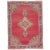 1940s Vintage Handwoven Turkish Oushak Area Rug 4'4" X 6'0" For Sale - Image 12 of 12