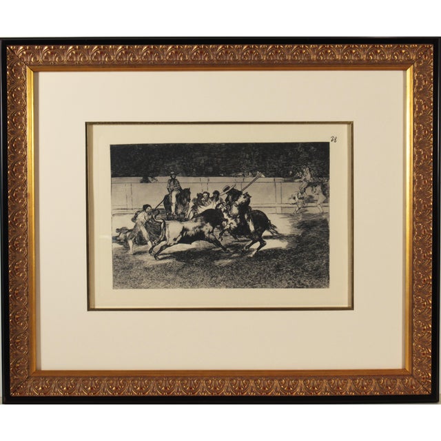 La Tauromaquia, Plate #28, 1815-1816 For Sale