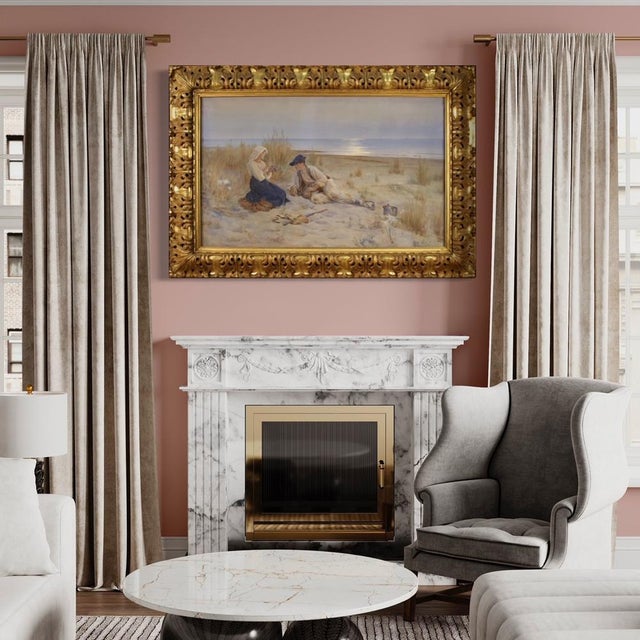 Italian Artist, Landscape, 1920, Watercolor, Framed For Sale - Image 13 of 17