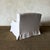 Bruce Chair - Belgian Inspired Roll Slip Covered in 100% Linen For Sale - Image 11 of 15