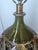Mid-Century Extra Large Avocado Weave Lamp For Sale - Image 9 of 12