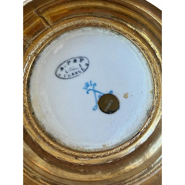 19th Century Antique 19c Sevres French Porcelain Portrait Vase For Sale - Image 5 of 5