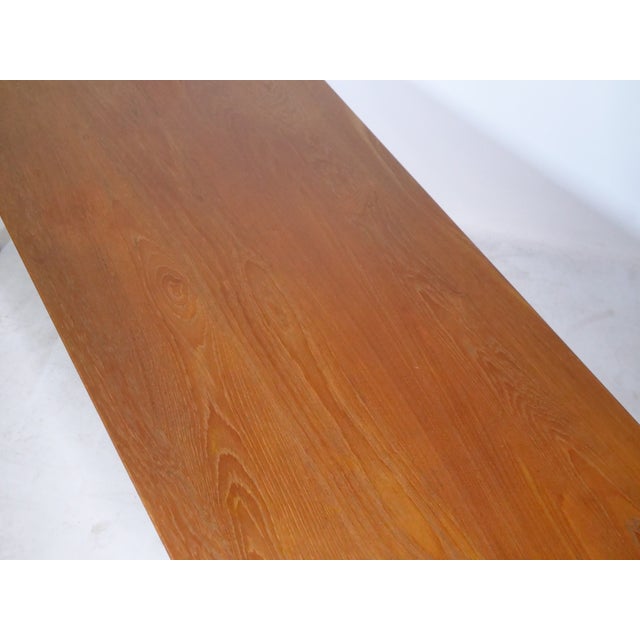 Brown Model FD 15/54 Coffee Table in Teak by Peter Hvidt & Orla Mölgaard Nielsen for France & Daverkosen, 1950s For Sale - Image 8 of 11