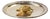 Decorative Silver-Plated Dish with Gilt Turtle Figure, 1950s For Sale