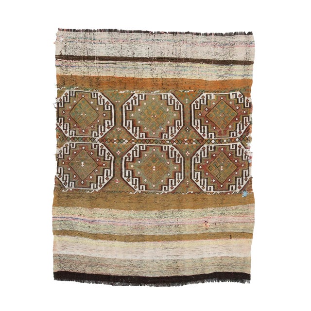 Vintage Small Kilim Rug For Sale