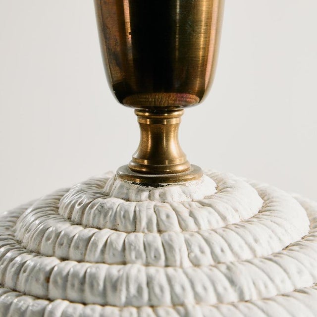 Ceramic Table Lamp, 1980s For Sale - Image 9 of 12