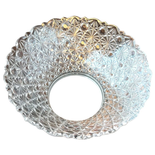 Victorian Daisy and Buttons Pressed Glass Light - 7 Available For Sale - Image 11 of 11