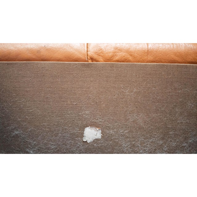 1970s Percival Lafer Mp-185 Cognac Leather Sofa For Sale - Image 18 of 18