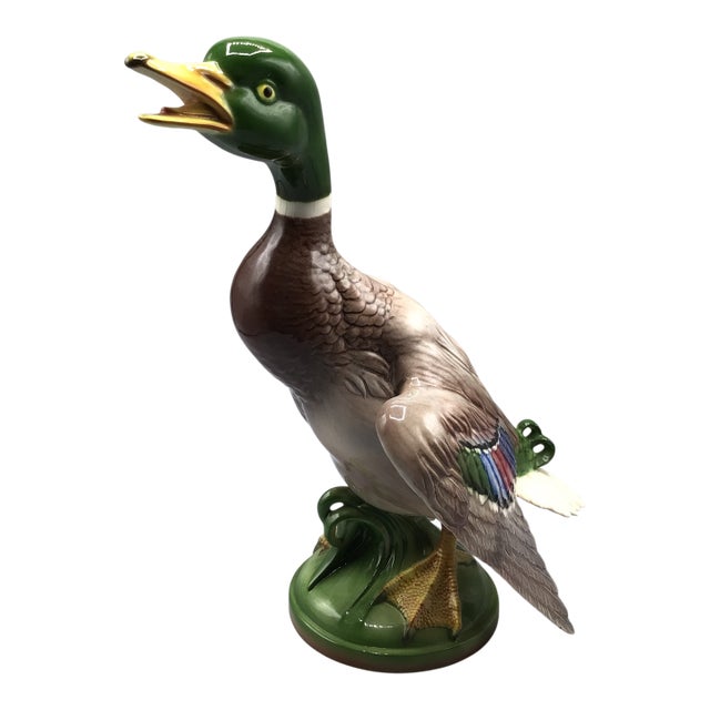 Ball Art Ware Pottery Mallard Duck For Sale
