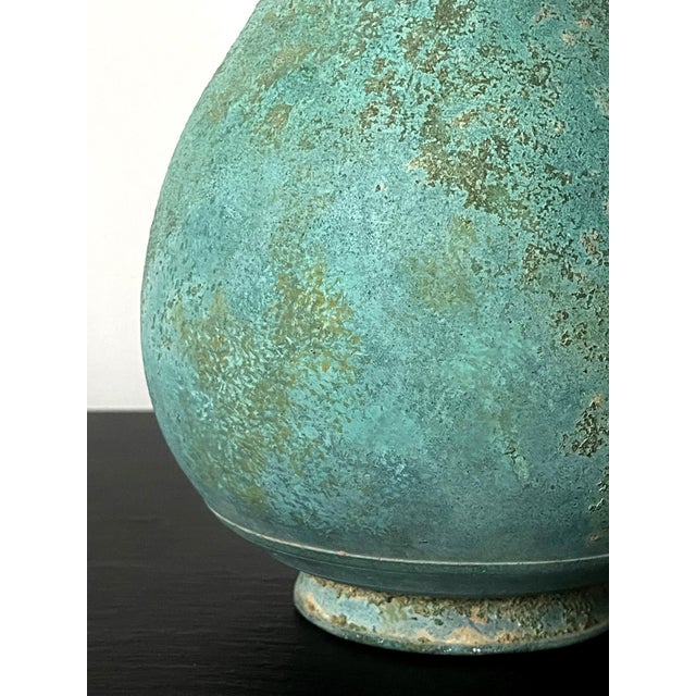 Korean Bronze Bottle Goryeo Dynasty For Sale - Image 16 of 17