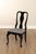 Century Furniture Ebonized Set of Six Queen Anne Style Dining Chairs For Sale - Image 13 of 18