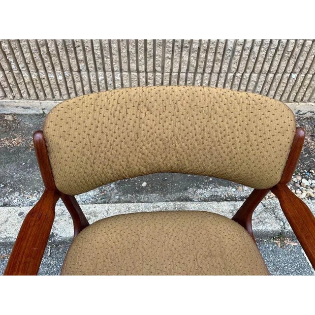 Mid 20th Century Mid 20th Century Mid Century Modern Danish Teak Armchair For Sale - Image 5 of 11