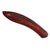 A striking vintage ceramic centerpiece by Laurentienne Pottery of Québec, Canada. The elongated, gently curved form is...