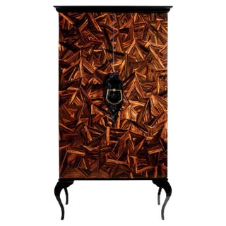 Cabinet Patch in Lacquered Wood For Sale