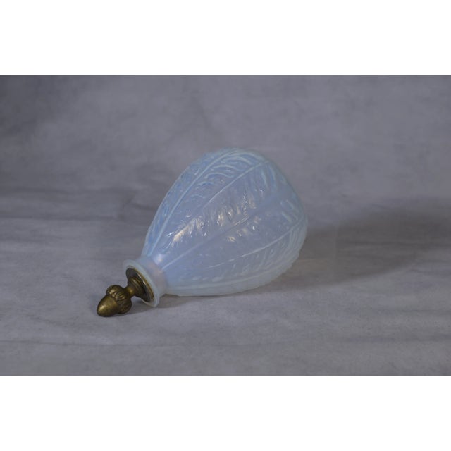 Art Nouveau Bottle in Opalescent Glass by Julien, France, 1900s, in Flawless conditions. Designed 1890 to 1919 This piece...