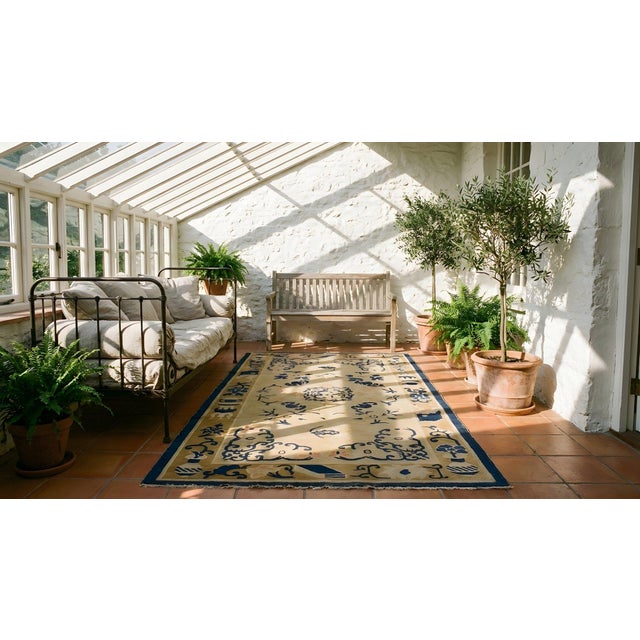 Early 20th Century Chinese Peking Rug For Sale - Image 10 of 12