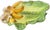 Vintage Kaldun & Bogle Zanzibar Majolica Monkey & Banana Leaf Platter, 10" For Sale In Jacksonville, FL - Image 6 of 14