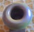 Steuben Glass 1930's Art Deco "Steuben" Greenish Aurene Mushroom Display Art Glass Vase Frederic Carder For Sale - Image 4 of 12