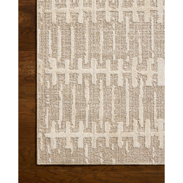 2020s Amber Lewis x Loloi Bexley Rug in Taupe / Natural 9' x 13' Area Rug For Sale - Image 5 of 6
