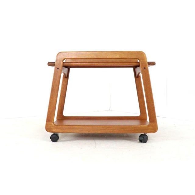 1960s Knebel Trolley with Reversible Top from Sika Mobler, Denmark For Sale - Image 5 of 8