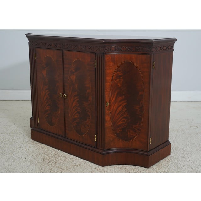 Age: C.2005 Details: Finish Number 29 Mahogany Dovetailed Drawer Construction Fine Carved Details High Quality...