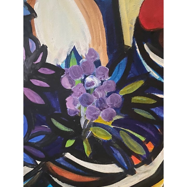 Original Abstract Still Life Oil Painting by Walter Taft Bradshaw For Sale - Image 4 of 12