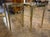 Hollywood Regency Pair of Italian Regency Style Brass and Glass Side Tables For Sale - Image 3 of 6