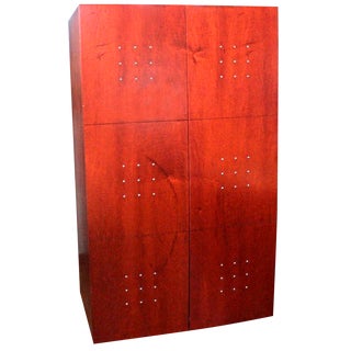 Art Deco Wardrobe Cabinet For Sale