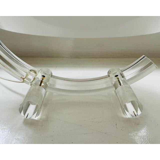 Table Lamp in Acrylic Glass from Dijkstra For Sale - Image 3 of 8