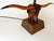 A. Brandt Ranch Oak Furniture 1950s Vintage A. Brandt Ranch Oak Longhorn Steer Table Lamp For Sale - Image 4 of 11