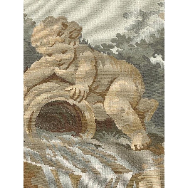 Textile French Aubusson Jaquar Tapestry, 1960s For Sale - Image 7 of 18