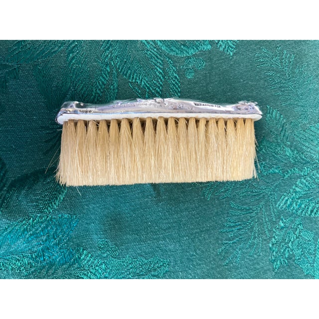 Early 20th Century Sterling Silver Antique Clothes Brush - Unger Brothers For Sale - Image 5 of 9