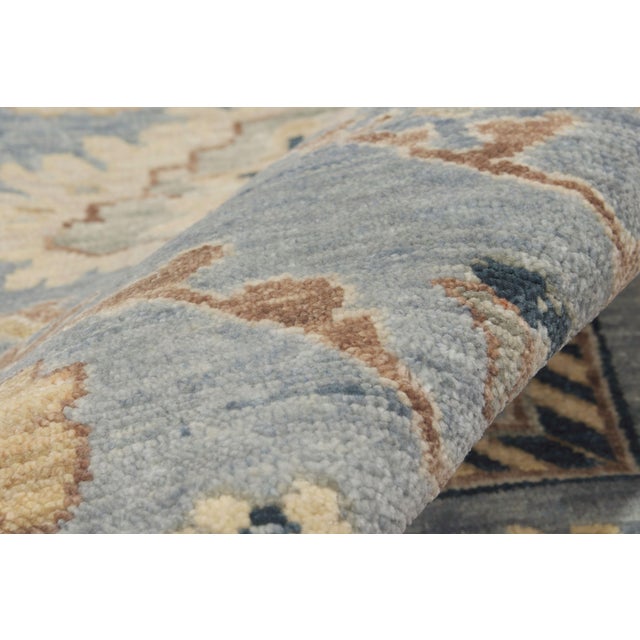 Vintage Indian Oushak Rug, 11'10 X 14'11 For Sale In Dallas - Image 6 of 10