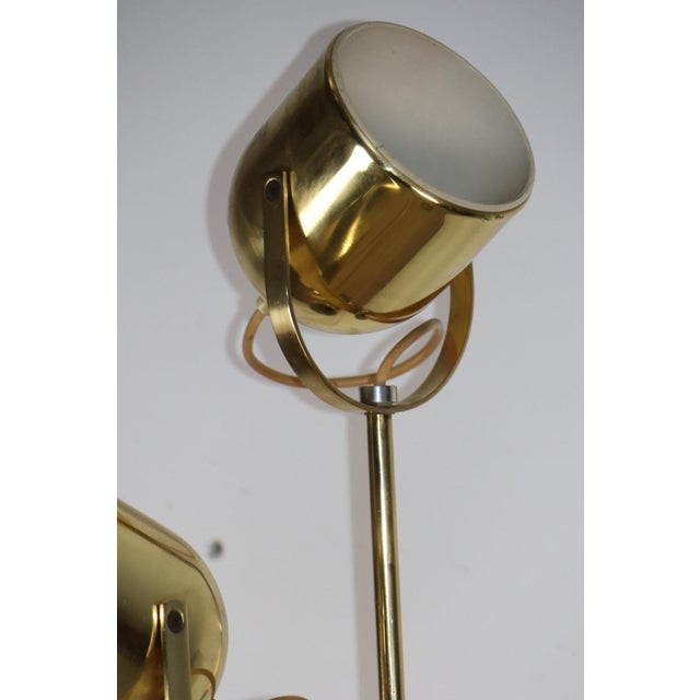 Vintage Floor Lamp in Gilt Metal by Goffredo Reggiani, 1970s For Sale - Image 6 of 18