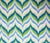 Mid-Century Modern Vintage Covington "Ascher" Flamestitch Cotton Fabric- 9.3 Yards For Sale - Image 3 of 7
